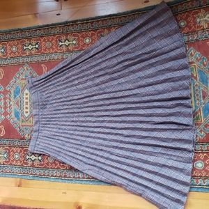 Vintage wool below the knee skirt